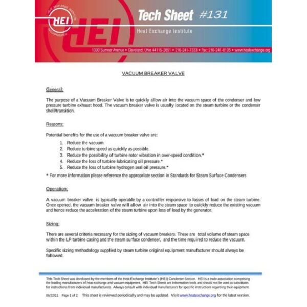 HEI Tech Sheet #131