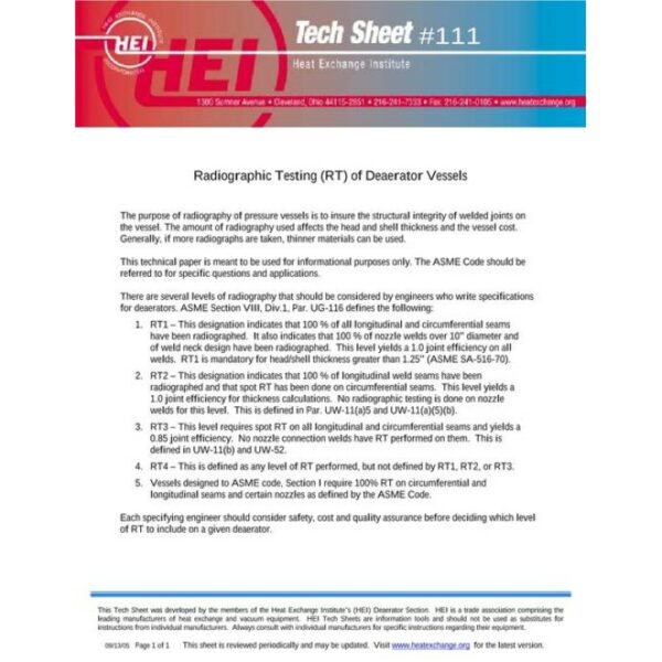 HEI Tech Sheet #111