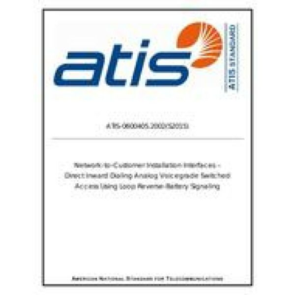 ATIS 0600405.2002(S2015)