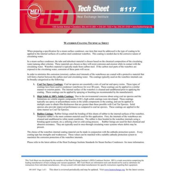 HEI Tech Sheet #117