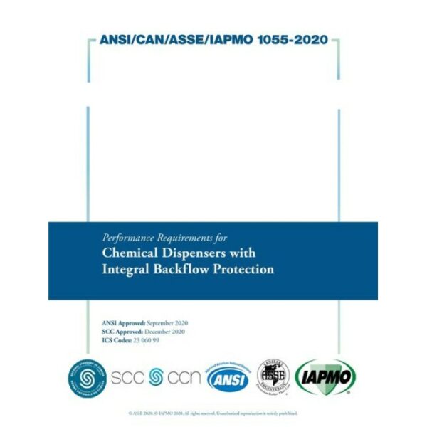 IAPMO /ANSI/CAN/ASSE 1055-2020