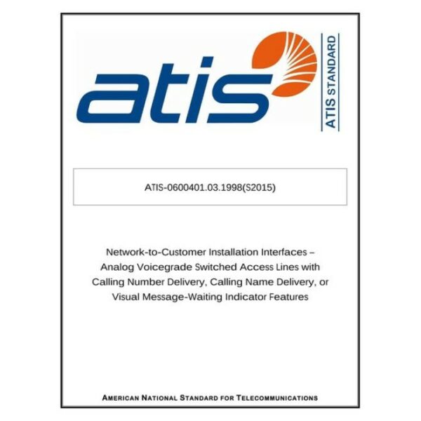 ATIS 0600401.03.1998(S2015)