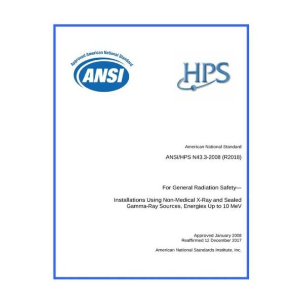 HPS ANSI/HPS N43.3