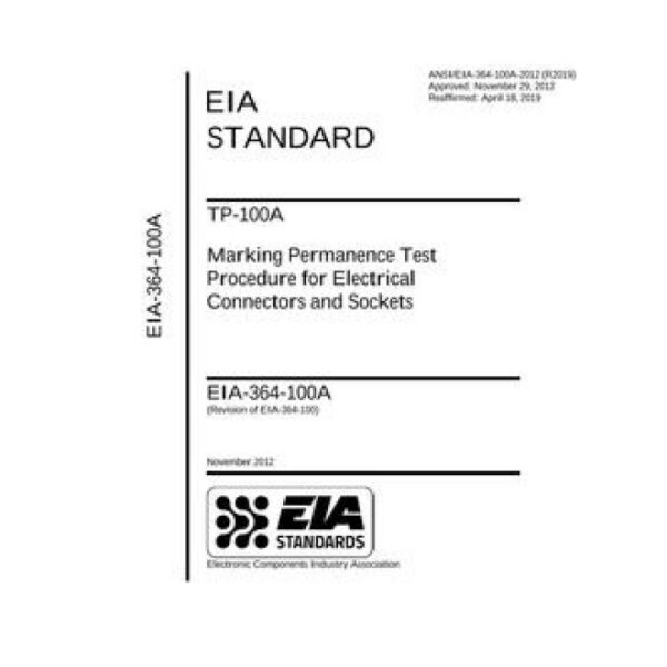 ECIA EIA-364-100A