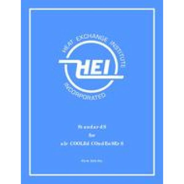 Standards for Air Cooled Condensers, 1st Edition (HEI 121, HEI 3087-2011)