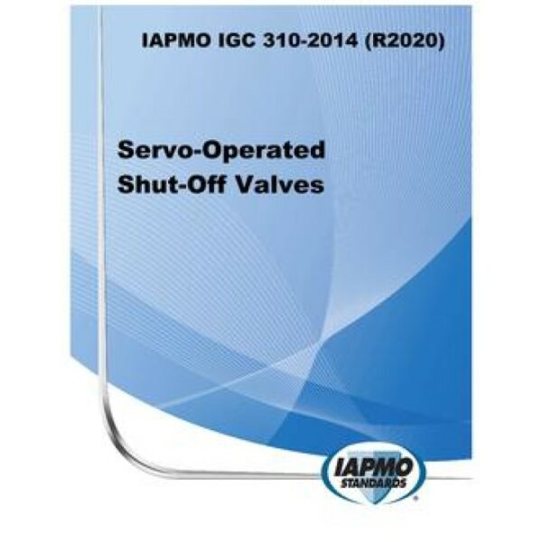 IAPMO IGC 310-2014 (R2020)