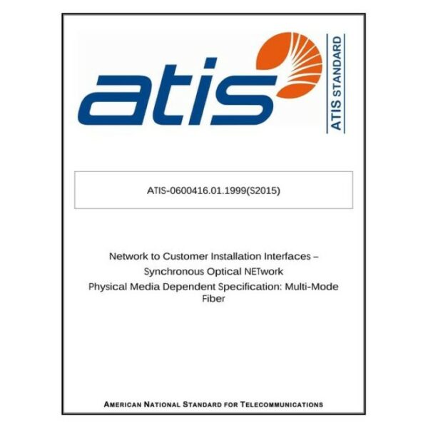 ATIS 0600416.01.1999(S2015)