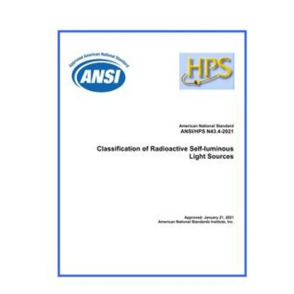 HPS ANSI/HPS N43.4