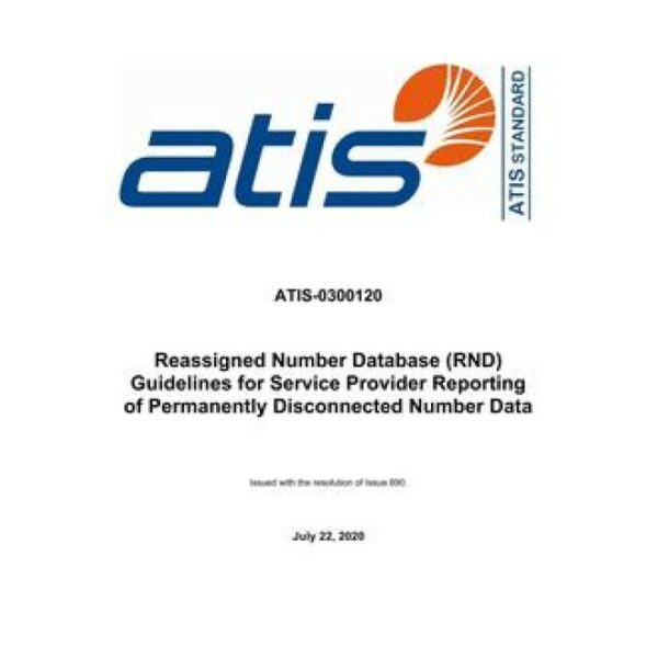 ATIS 0300120(2020-07)